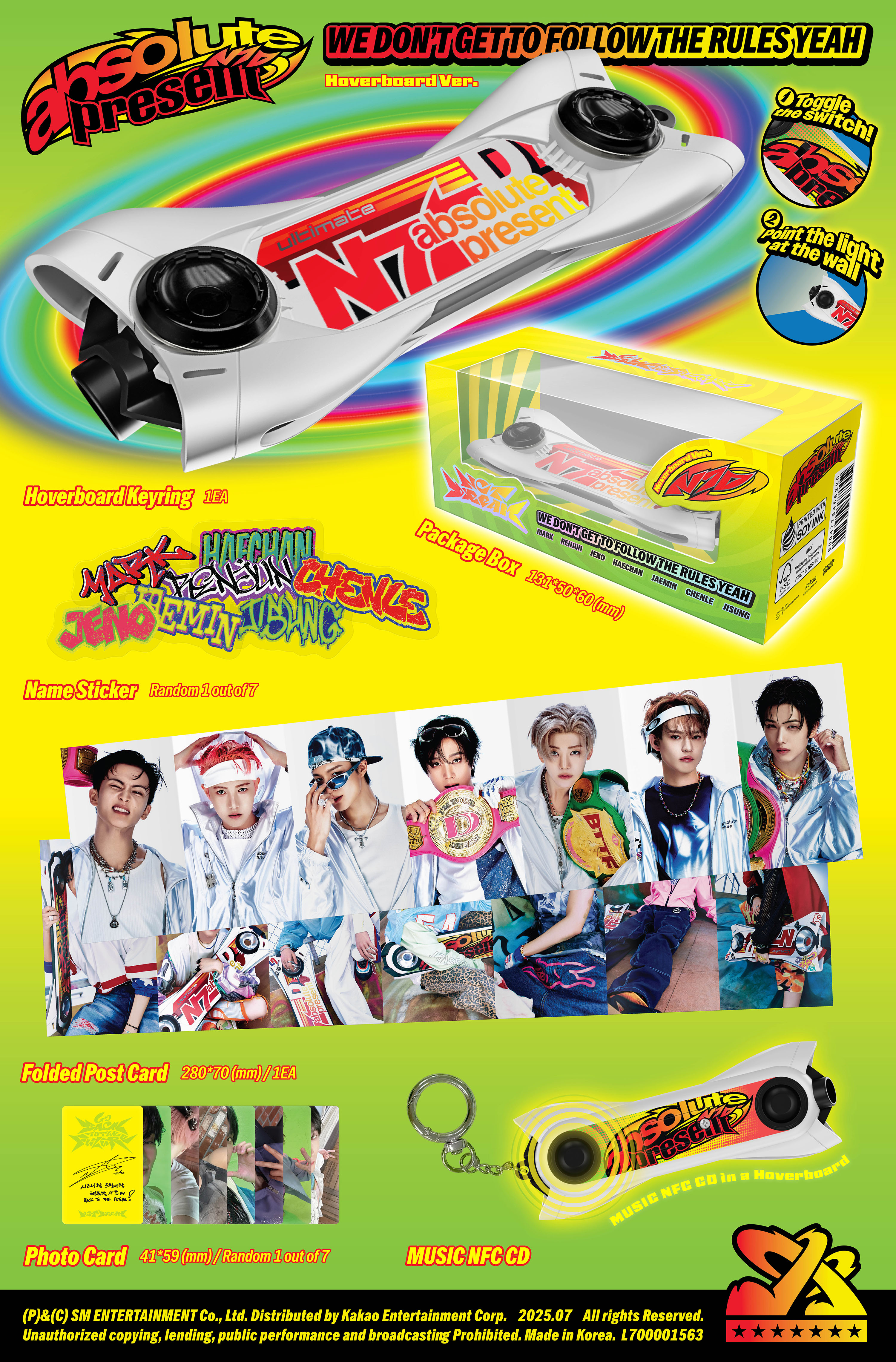 NCT DREAM - GO BACK TO THE FUTURE (HOVERBOARD Ve